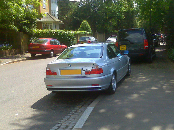 बेतरतीब अपने वाहन को पार्क न करें