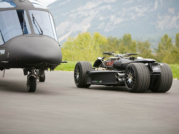 Lazareth Wazuma V8F Quad Has A Ferrari V8 Engine