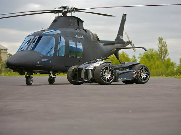 Lazareth Wazuma V8F Quad Has A Ferrari V8 Engine