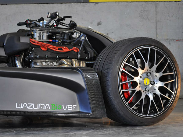 Lazareth Wazuma V8F Quad Has A Ferrari V8 Engine