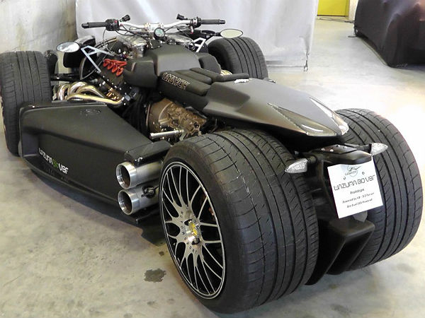 Lazareth Wazuma V8F Quad Has A Ferrari V8 Engine