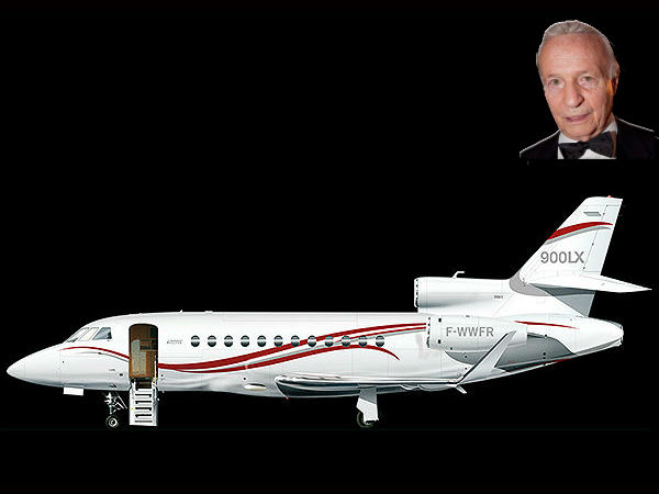 10. डसॉल्ट फेल्कॉन 900 (Dassault Falcon 900)