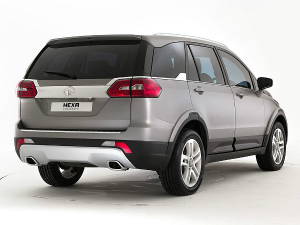 tata hexa concept suv features