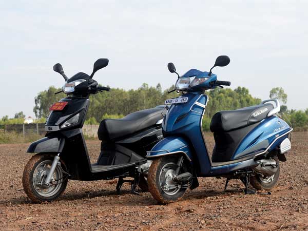 व्हील्स और सस्पेंशन: 