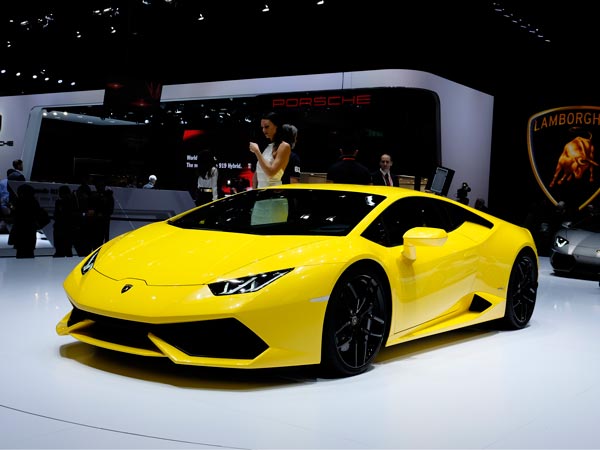 7 - लैम्‍बोर्गिनी ह्यूराकैन 