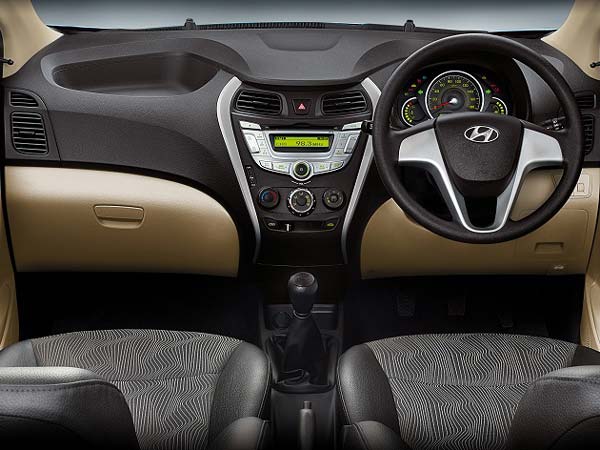 ह्युंडई इऑन इंटीरियर 