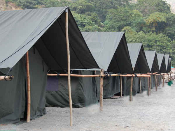 ऋषिकेश में कैम्पिंग 