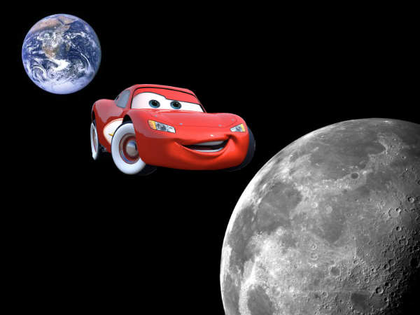 धरती से चंद्रमा 