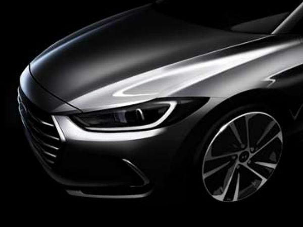 New 2016 Hyundai Elantra Sketch Revealed
