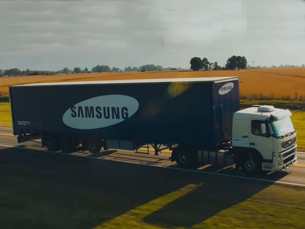सैमसंग के इस आश्‍चर्यजनक ट्रक से कभी नहीं होंगे हादसे 
