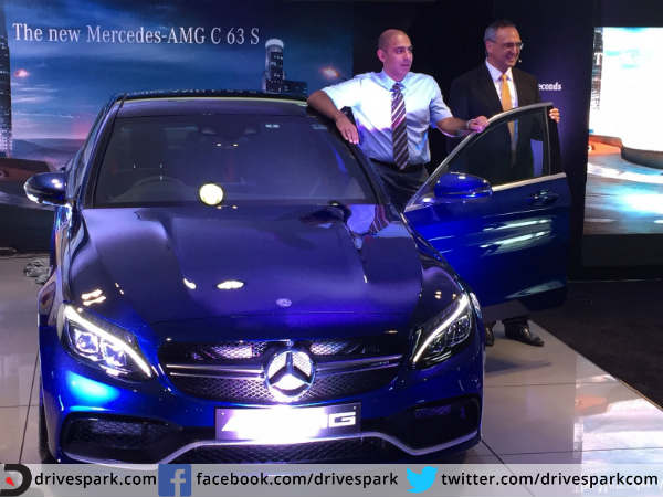 मर्सडीज ने लॉन्‍च किया एएमजी सी63, कीमत 1.30 करोड़ रूपये 