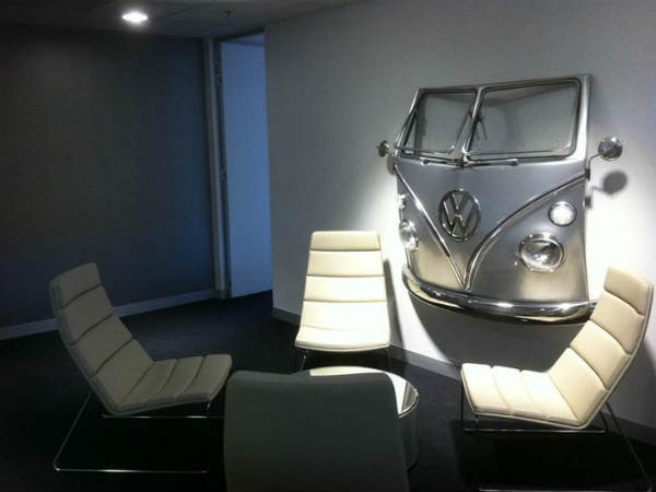 पुराने कार पार्ट्स से सजाइये घर 