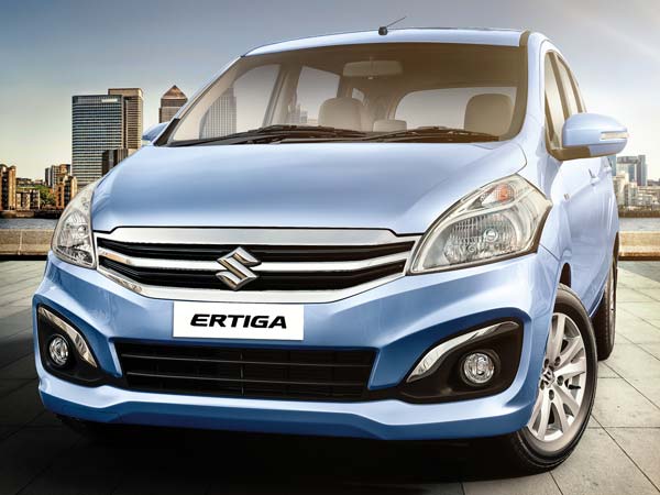maruti suzuki ertiga front profile