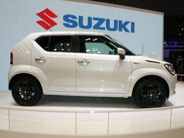 suzuki ignis compact suv side profile
