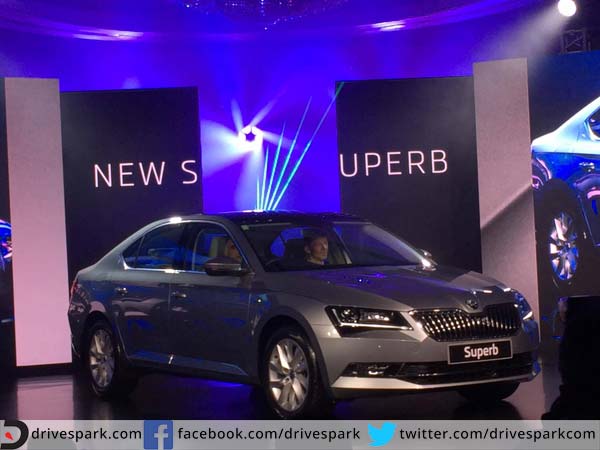 स्कोडा प्रीमियम सेडान नई सुपर्ब 