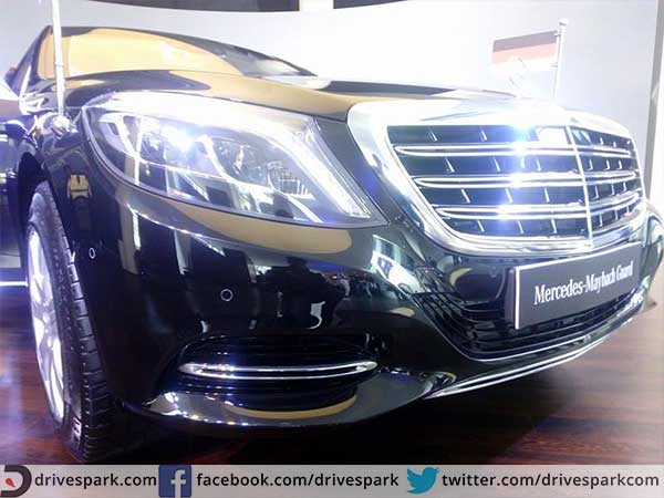 मर्सिडीज मेबैक एस600 गार्ड : 