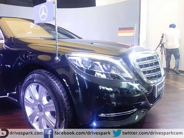 मर्सिडीज मेबैक एस600 गार्ड : 