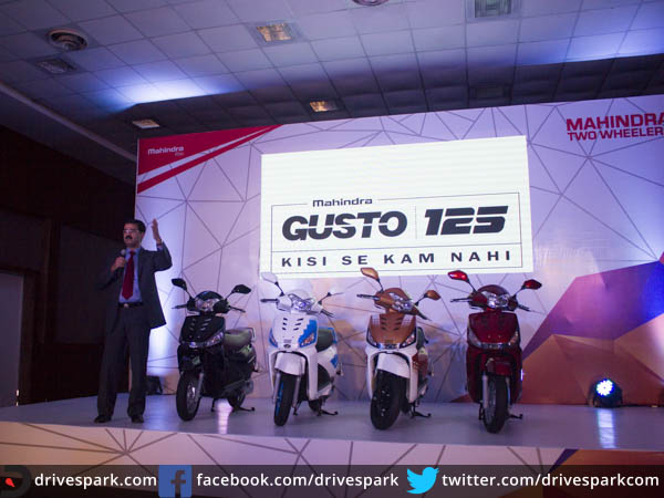 महिंद्रा ने लॉन्च किया 125 सीसी सेगमेंट में नया स्कूटर महिंद्रा गस्टो 125, जानिए फीचर्स 