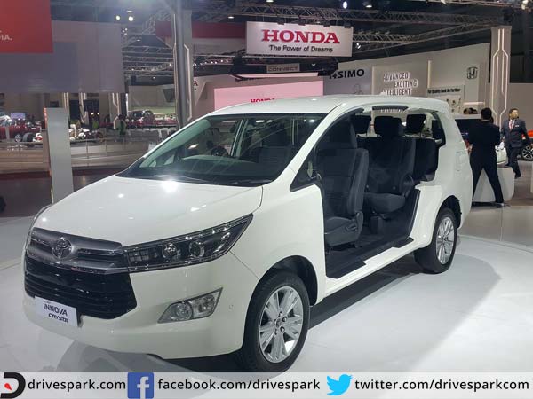 Toyota Innova Crysta : मई में लॉन्च होगी टोयोटा की नई एमपीवी इनोवा क्रिस्टा, तस्वीरों में देखिए इस शानदार कार को 
