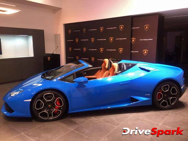 Car Launch : 324 kmph स्‍पीड वाली लैम्बॉर्गिनी हुराकेन स्पाईडर सुपरकार लॉन्च, कीमत 3.89 करोड़ रूपए