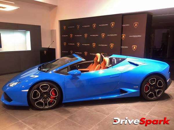 Car Launch : 324 kmph स्‍पीड वाली लैम्बॉर्गिनी हुराकेन स्पाईडर सुपरकार लॉन्च, कीमत 3.89 करोड़ रूपए