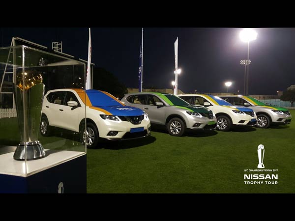 आईसीसी चैंपियंस ट्रॉफी 2017 निसान टूर के माध्यम से फैन्स के और भी करीब आ रही है निसान