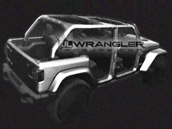 लीक हुई Jeep Wrangler के नेक्स्ट जनरेशन की तस्वीर, जानिए क्या है खास?