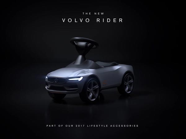 VIDEO: बच्चों के लिए बनाई VOLVO ने बनाई यह खास कार