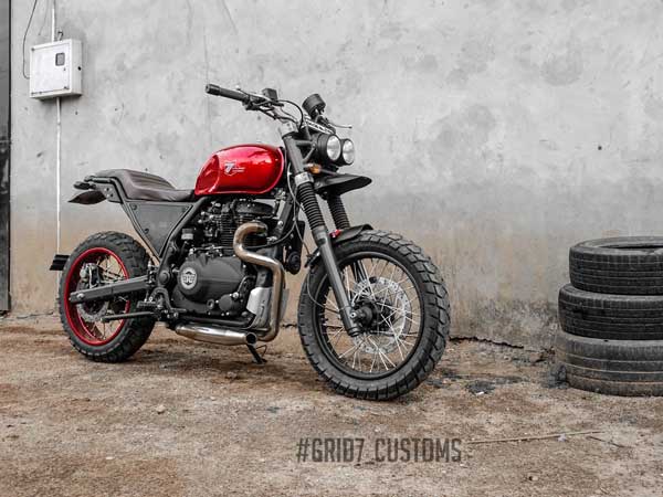 अभी नहीं देखा होगा Royal Enfield की Himalayan ऐसा लुक