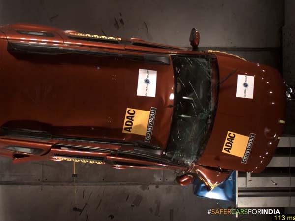 Video-एनसीएपी Crash टेस्ट में फेल हुई Renault Duster
