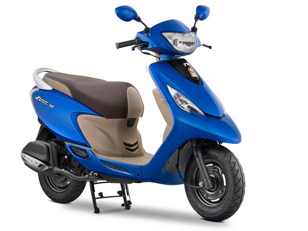 भारत में लॉन्च हुई TVS की Scooty Zest 110, कीमत 48,038 रुपये