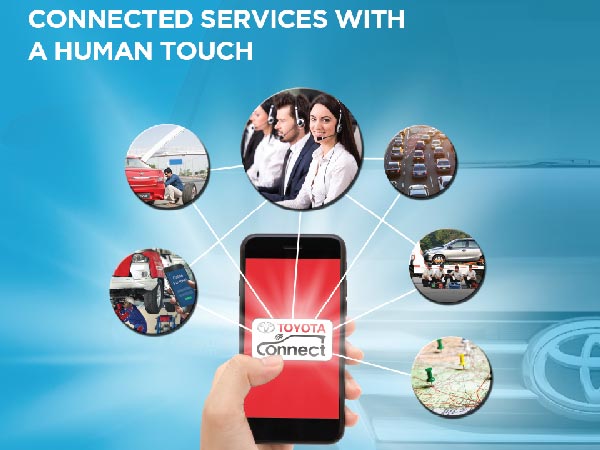 लॉन्च हुआ टोयोटा कनेक्ट ऐप, 24x7 सेवा में होगा उपलब्ध 