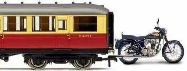 मोदी जी के बुलेट ट्रेन के चक्कर में मुफ्त में हुआ रॉयल इनफील्ड का प्रचार