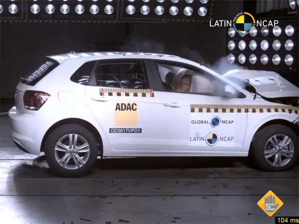 फॉक्सवैगन पोलो की अगली जनरेशन को सेफ्टी परीक्षण में मिला 5 स्टार, देखें वीडियों..