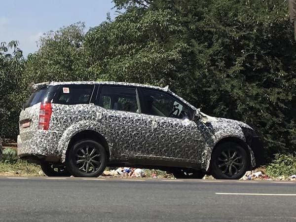 टेस्टिंग के दौरान स्पाई पिक्स में नजर आई महिन्द्रा एक्सयूवी500 फेसलिफ्ट