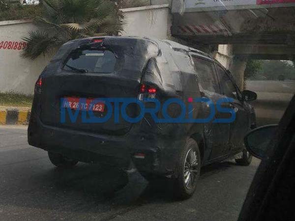 स्पॉट हुई नए जनरेशन की मारूति एर्टिगा एमपीवी, पहले से ज्यादा होगी बड़ी