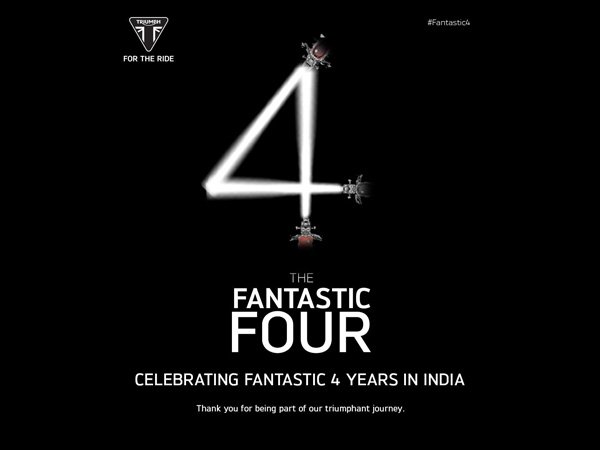 ट्राएम्फ मोटरसाइकिल ने भारत में पूरे किए 4 साल, जानिए कैसा रहा सफर?