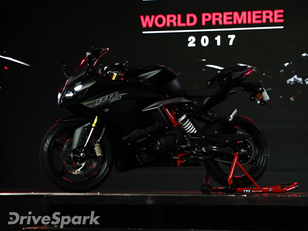 भारत की सबसे पॉवरफुल टीवीएस अपाचे आरआर 310 भारत में हुई लॉन्च