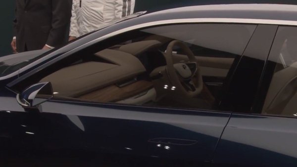 टाटा ने अपनी महत्वाकांक्षी सिडैन कार ई-विजन कांसेप्ट को जिनेवा मोटर-शो में शोकेश किया