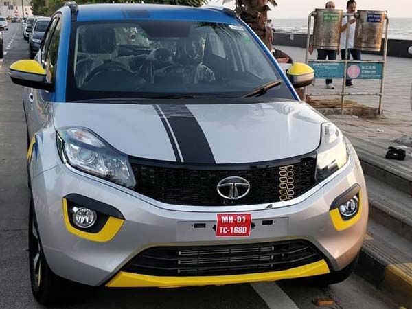 टाटा नेक्सॉन आईपीएल एडीशन हुई स्पॉट - देखें इसका फंकी लुक और जानें कीमत