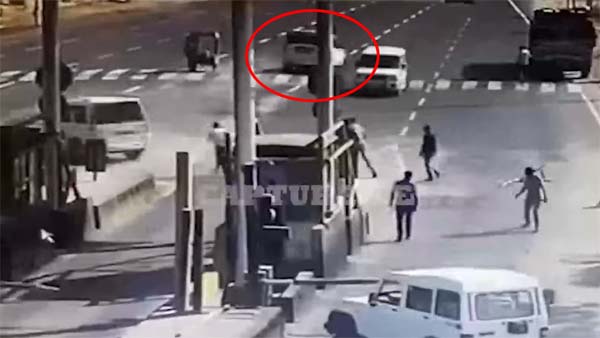 ये सीन किसी फिल्मी नाटक से कम नहीं - देखें विडियो