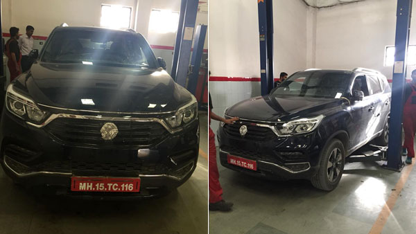 महिंद्रा XUV700 टेस्टिंग के दौरान हुई स्पॉट - टोयोटा फॉर्च्यूनर से है मुकाबला