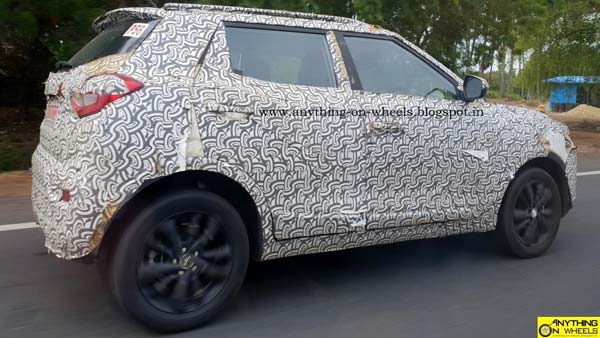 Mahindra SUV S201 फिर हुई स्पॉट - मारुति विटारा ब्रेजा से से होगा मुकाबला