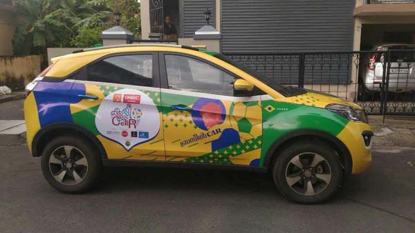 Tata Nexon 2018 FIFA World Cup Edision: रशिया, ब्राजील और अर्जेंटीना के कलर्स में