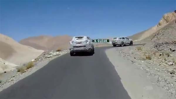 हिमालय की खुबसूरत वादियों और खतरनाक रास्तों पर Tata H5X SUV की टेस्टिंग - विडियो