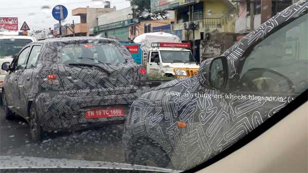 2018 डैटसन GO और GO+ फेसलिफ्ट टेस्टिंग के दौरान स्पॉट - जल्द होंगे लॉन्च