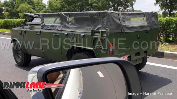 इंडियन आर्मी के लिए बनाई जा रही है ये विशेष हमर - टेस्टिंग के दौरान आई नजर