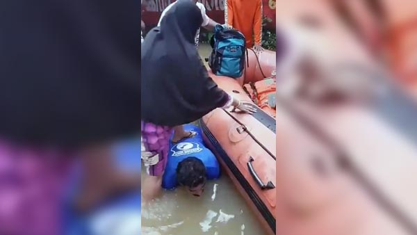 केरला बाढ़ में पॉपुलर हुए इस मछुआरे को गिफ्ट मिली नई महिंद्रा मराजो