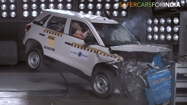 विडियो क्रैश टेस्ट: कितनी सेफ है मारुति ब्रेजा?
