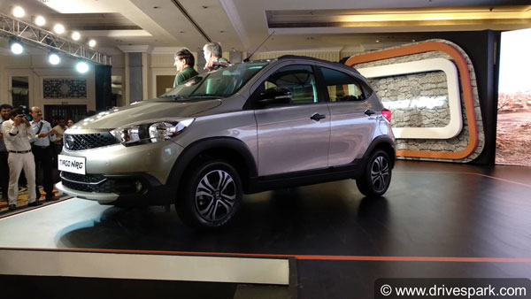 टाटा टियागो NRG भारत में लॉन्च - कीमत 5.49 लाख रुपए से शुरू